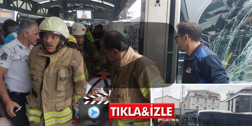 Son dakika! İstanbul'da Metrobüs kazası: Yaralılar var
