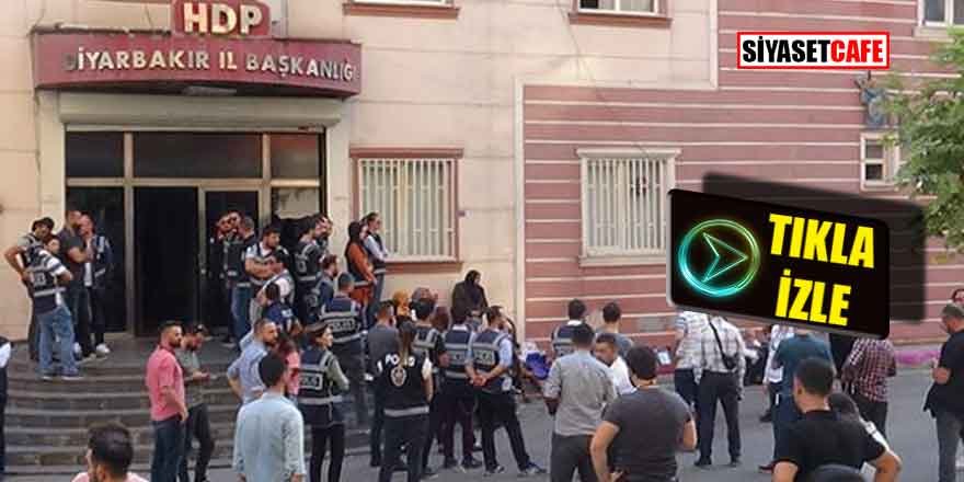 Diyarbakır’da vatandaşlar HDP binasına girmek istedi