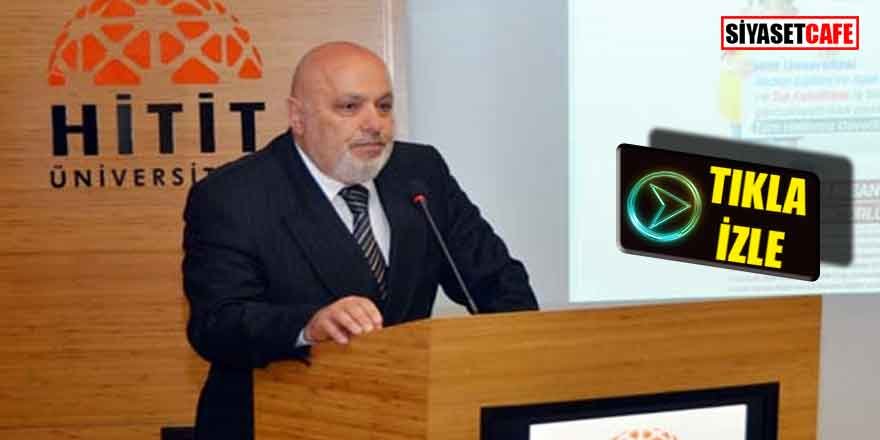 Küfürbaz dekan istifa etti