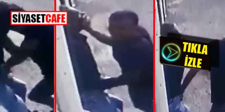 Antalya'da dehşet anları: Bedensel engelliyi döve döve soydu