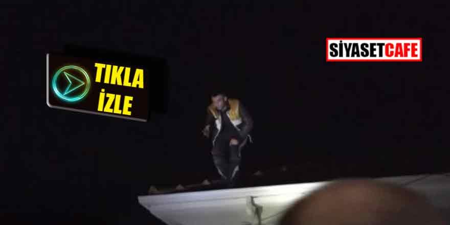 Bursa'yı ayağa kaldırdı: Polisle çatıştı, mermisi bitince çatıya çıktı