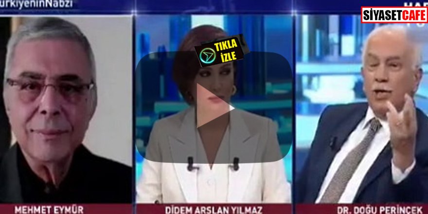 Doğu Perinçek ile Mehmet Eymür canlı yayında kapıştı