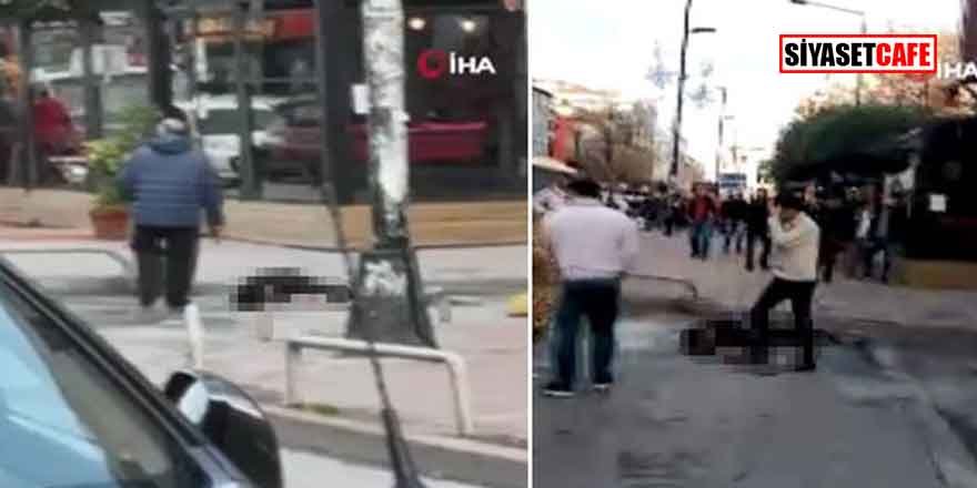 Sokak ortasında cinayet! Eniştesini öldürdü, başında bekledi