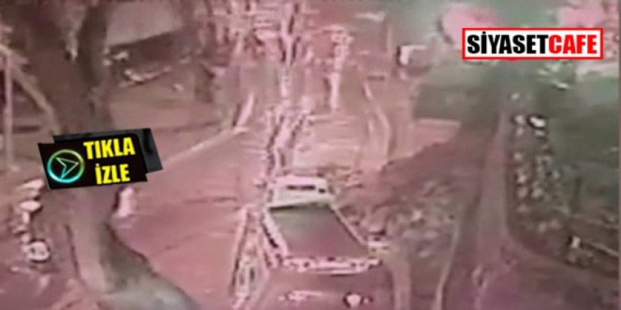Sarıyer’de istinat duvarı çöktü: Kameralar her şeyi kaydetti!