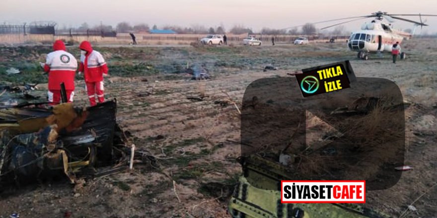 İran'da 180 kişiyi taşıyan yolcu uçağı düştü!