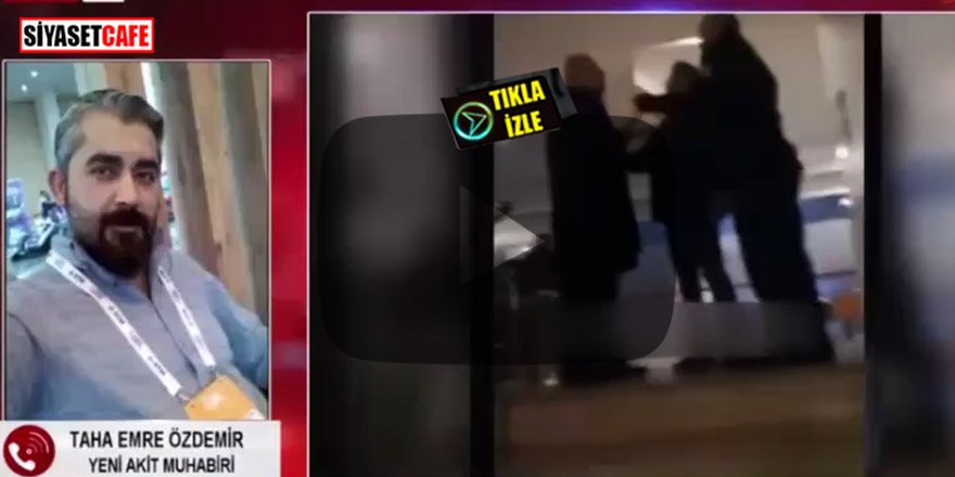 Kumar masasında yakalanan AK Parti'li vekil muhabirlere saldırdı!