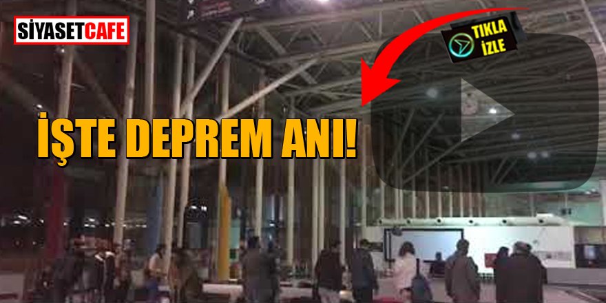 Korku dolu o anlar kameralara böyle yansıdı!