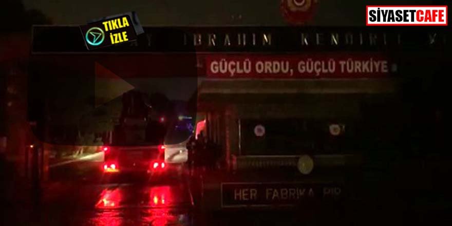 Tuzla'daki Kışla'da yangın paniği! Patlamalar olduğu belirtiliyor