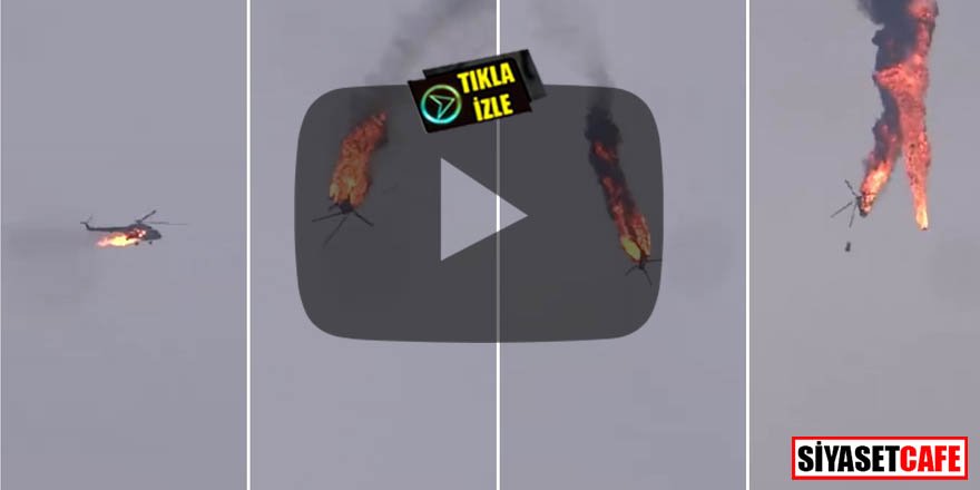 Esed'in bir helikopteri daha işte böyle düşürüldü!