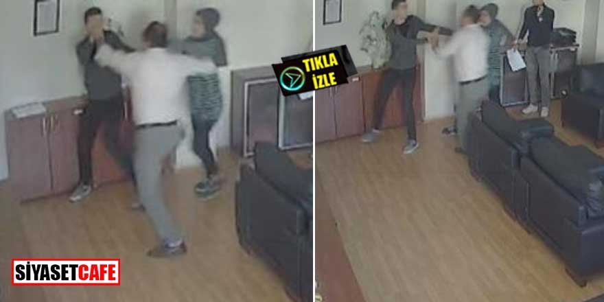 Müdür odasındaki dayak kameralara yansıdı! Anne şokta