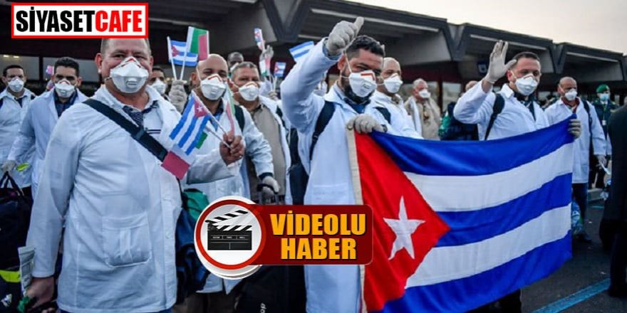 Kübalı doktorlar İtalya'da alkışlarla karşılandı