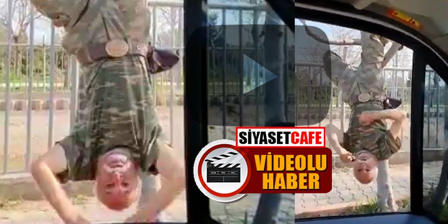 #Evdekal çağrısına uymayan komando dede polise yakalandı