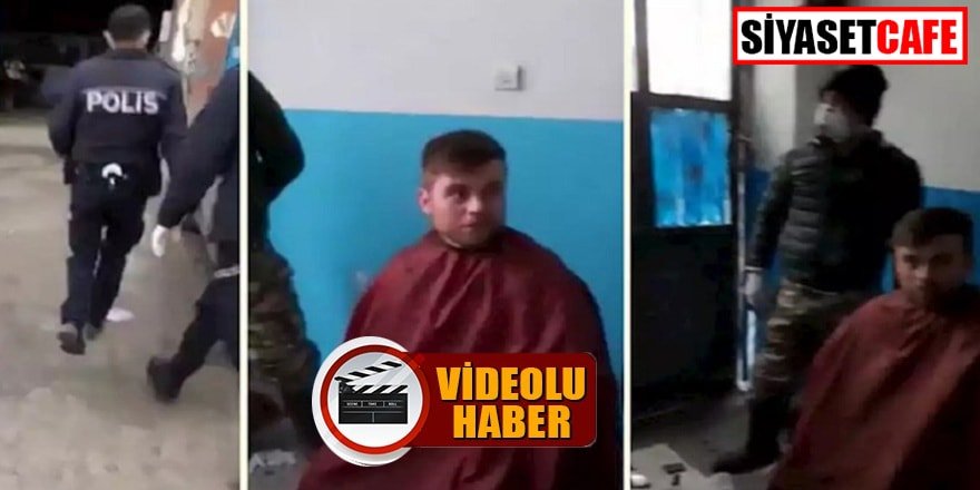 Kaçak saç tıraşı yapan berber yakalandı