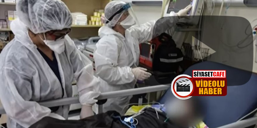 DHA muhabiri Cerrahpaşa'da koronavirüs hastalarını görüntüledi!