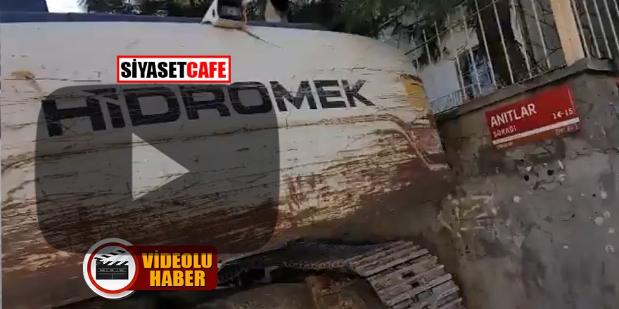 Süleymancılar sahte raporla Üsküdar'daki binayı yıktırdılar! İşte o görüntüler;