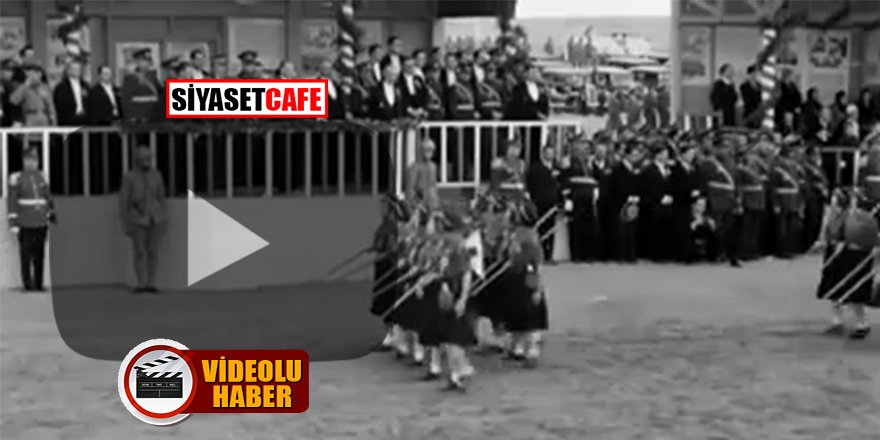 Cumhuriyetin 10.yıl kutlamalarından görüntüler!