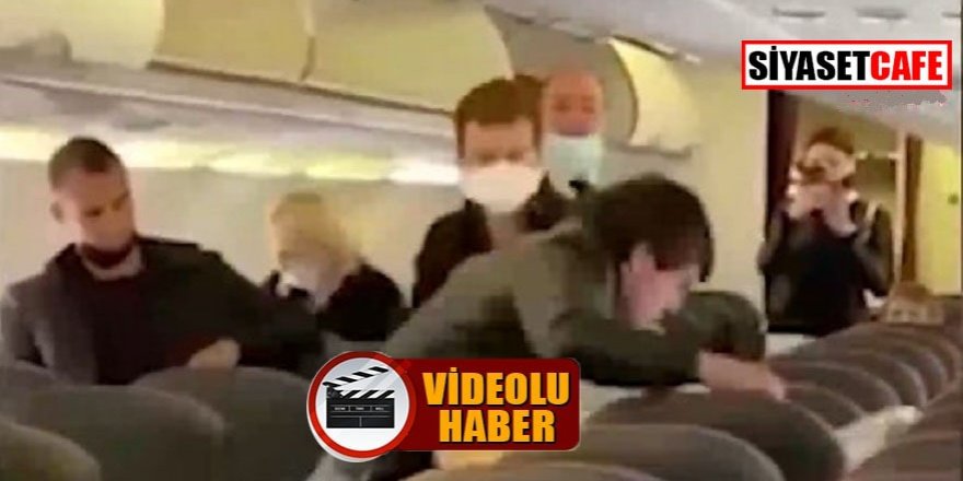 Sosyal mesafe kaygısı uçakta kavga çıkardı