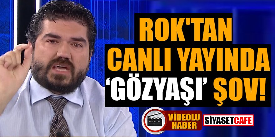 ROK'tan canlı yayında  'gözyaşı' şov!