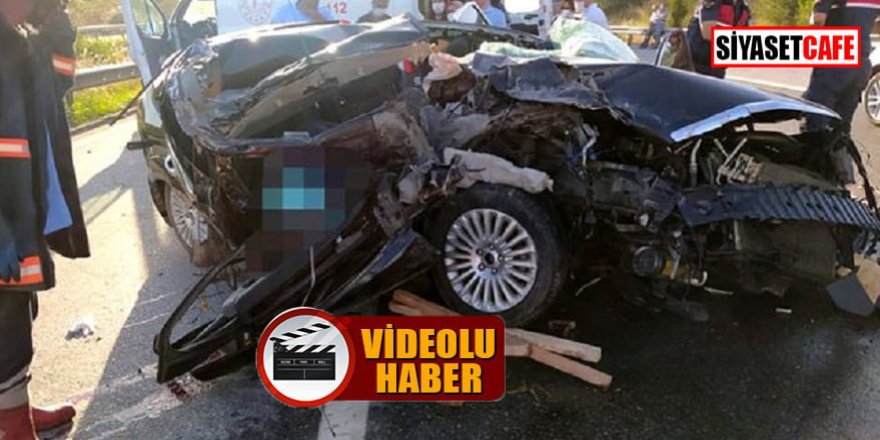 Mersin’de korkunç kaza: 3 ölü, 1 yaralı!