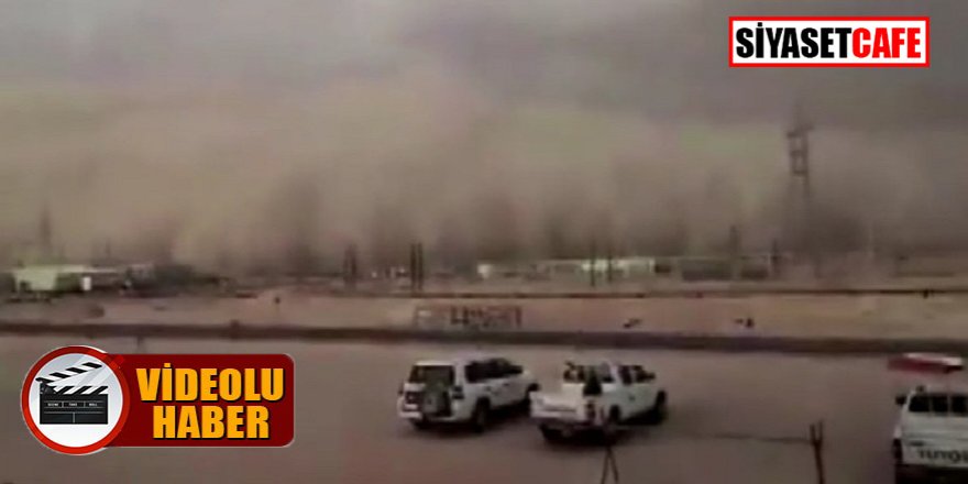 Umman’daki kum fırtınasında göz gözü görmedi