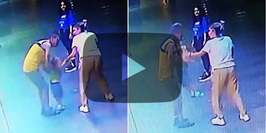 Antalya'da bir kişi 2,5 yaşındaki çocuğu kaçırmaya çalıştı! İşte o anlar...