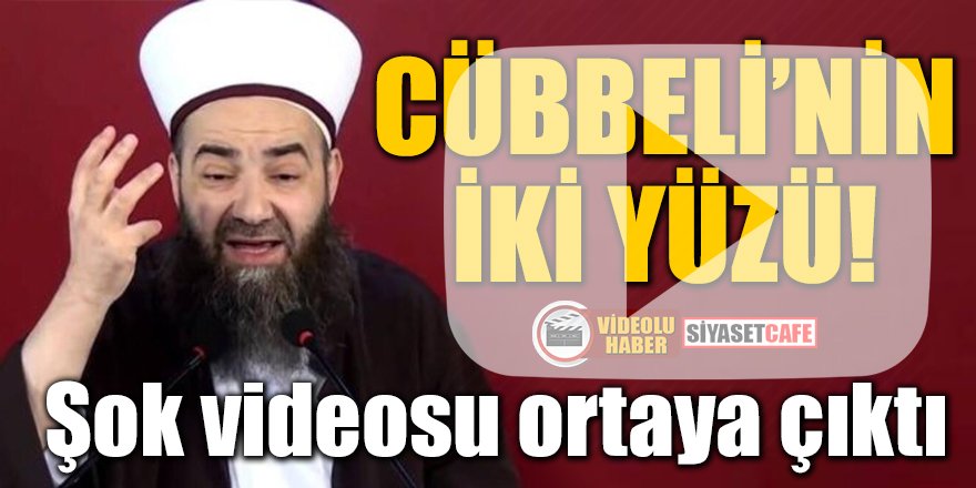 Cübbeli'nin iki yüzü! Şok videosu ortaya çıktı