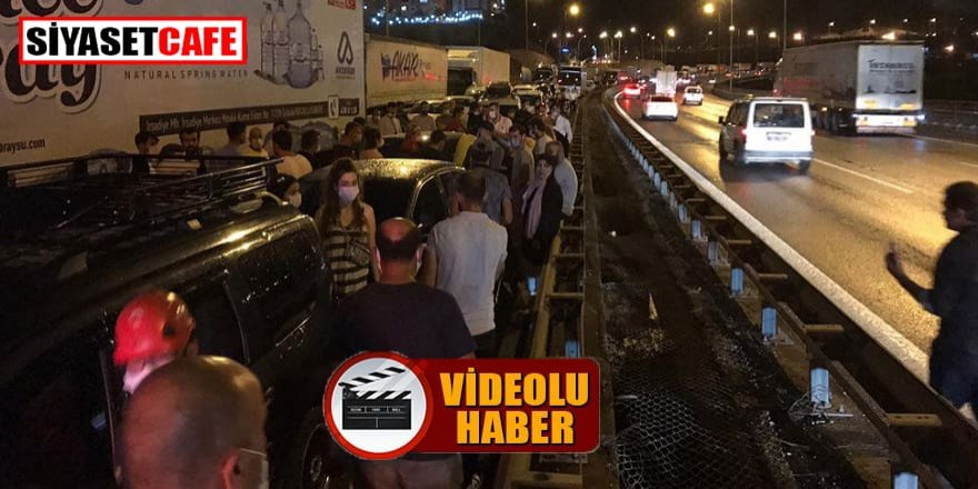 TEM’de 28 araçlık zincirleme trafik kazası