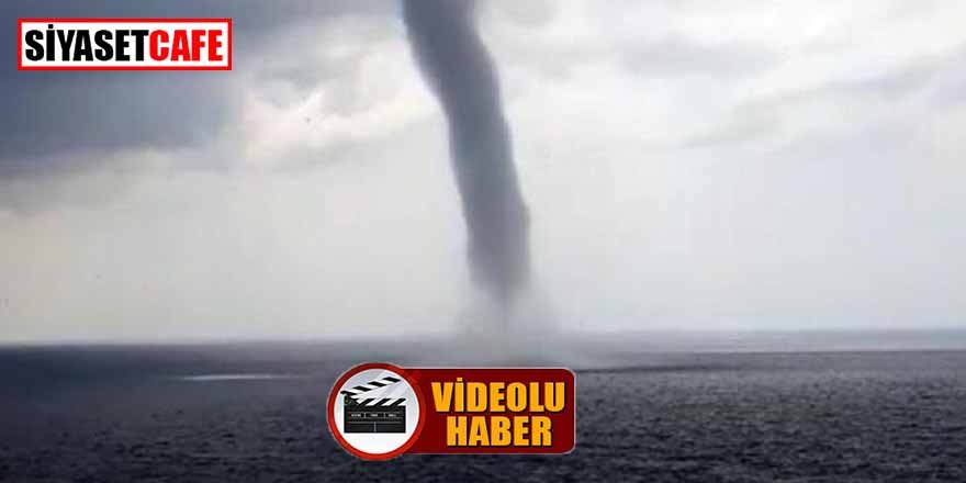 Antalya’da hortum paniği!