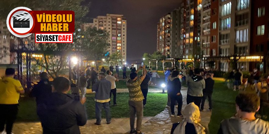 Emlak Konutları’nda yaşayan 5 bin site sakini, site yönetimini protesto etti