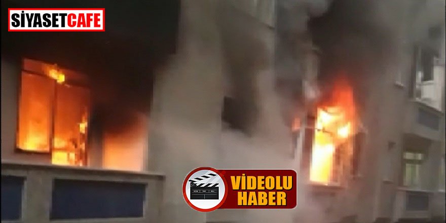 Uyuşturucu bağımlısı kişi yangın çıkardı