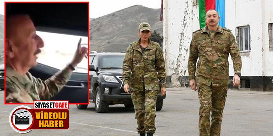 Aliyev direksiyon başında! Ermeni işgalinden kurtarılan şehirleri gezdi