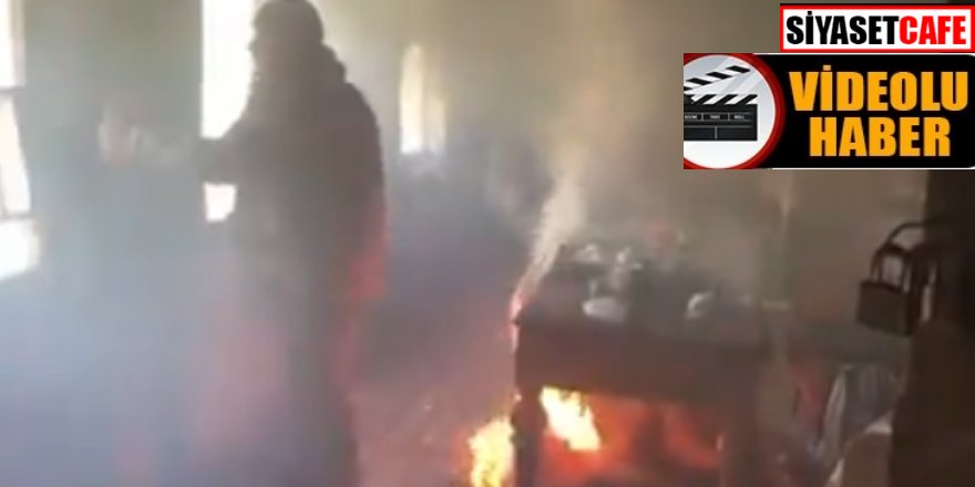 Ermeniler her şeyi yakıp yıkıyorlar