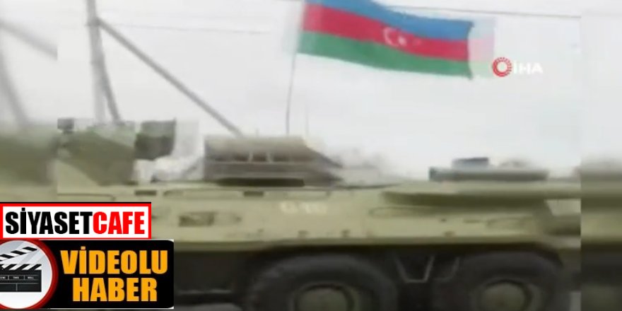 Ermenistan'ın çekilmeye başladığı Ağdam'a Azerbaycan askerleri yerleşiyor
