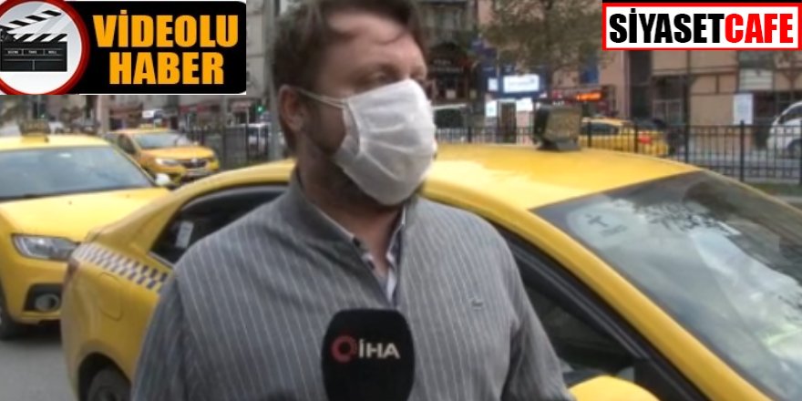 Alkollü yolcu ücret konusunda tartıştı, işte o taksici konuştu