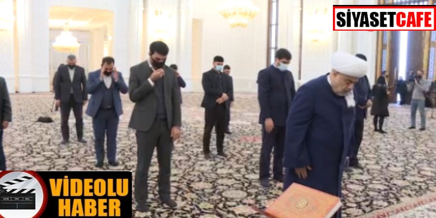 Karabağ'da şehit Azerbaycan askerleri için namaz kılındı