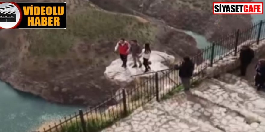 Canlarını hiçe sayıp halay çektiler