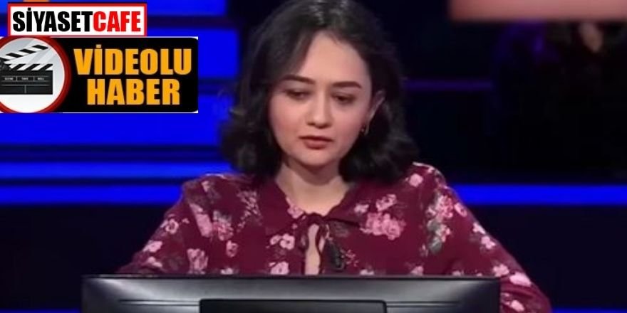 Milyoner'e katılan yarışmacı: 'Bunu yayımlamayın' dedi