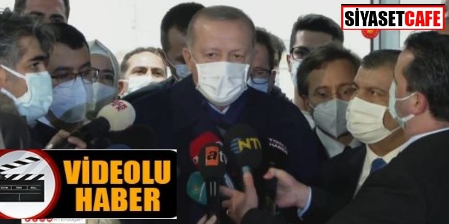 Erdoğan'dan siyasilere aşı teşviği