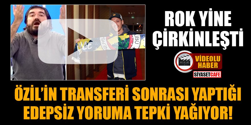 ROK'un Mesut Özil'in transferi sonrası yaptığı edepsiz yorumuna tepki yağıyor!