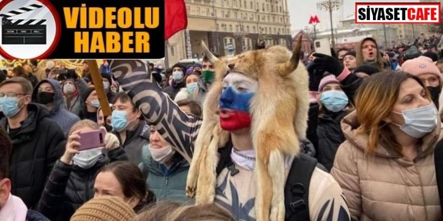 Rusya'daki protestolardan çok konuşulacak görüntüler