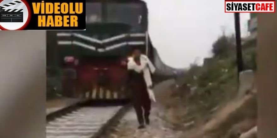 TikTok videosu çekerken tren çarptı