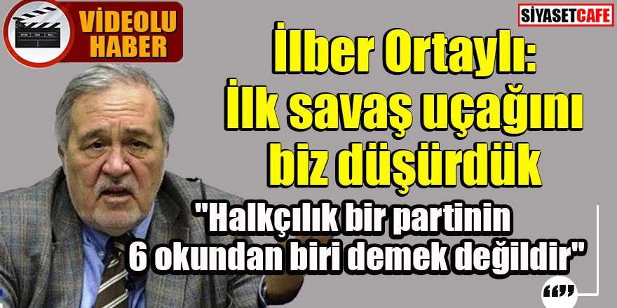 Prof. Dr. İlber Ortaylı'dan ders niteliğinde konuşma