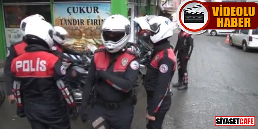 Kahvehanelere şok polis baskını