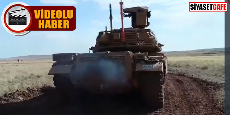 VOLKAN-M Atış Kontrol Sistemi tankla test edildi