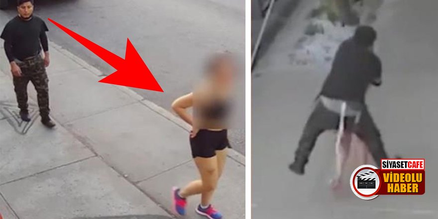 New York'ta sokak ortasında yürüyen kadına tecavüz girişimi!