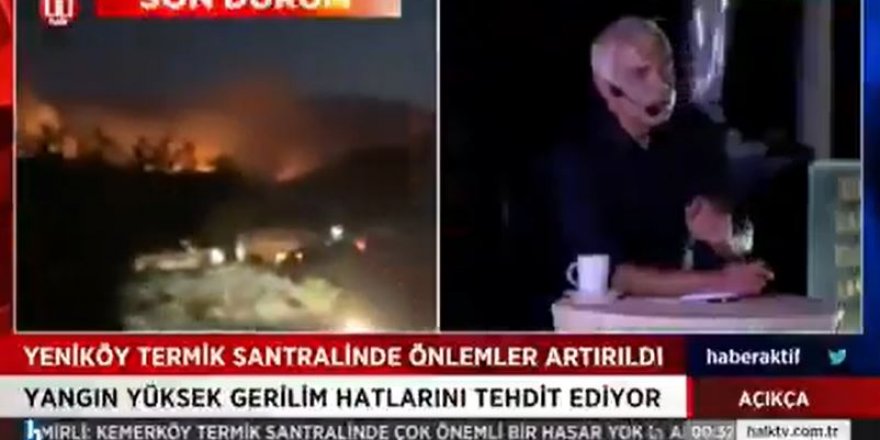 HalkTV canlı yayınına baskın