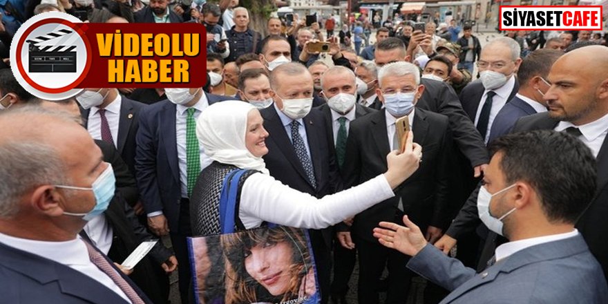 Erdoğan'a Bosna Hersek'te sevgi seli