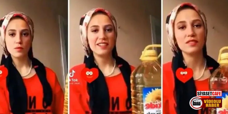 Serenay Sarıkaya'nın ayçiçek yağı videosu viral oldu!