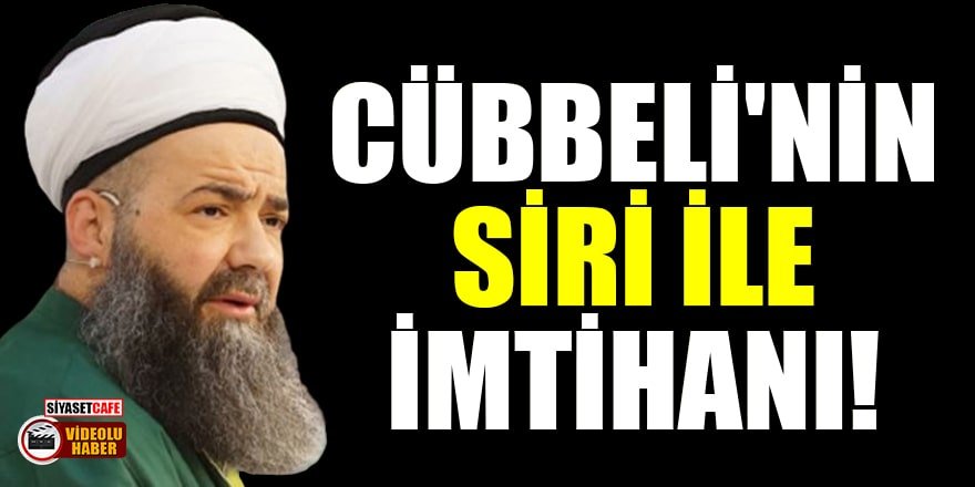Cübbeli'nin Siri ile imtihanı: 'Bir kuruş faydası yok'