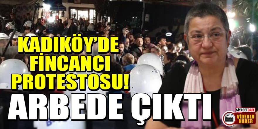 Fincancı’nın gözaltına alınması Kadıköy’de protesto edildi